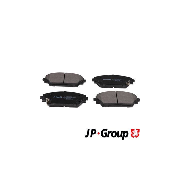 Stabdžių trinkelių rinkinys, diskinis stabdys JP GROUP 3863604910