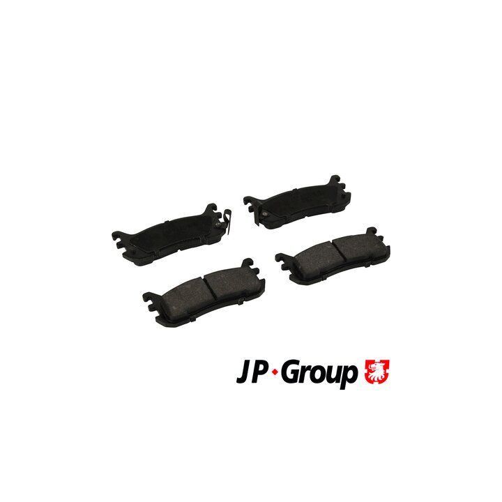 Stabdžių trinkelių rinkinys, diskinis stabdys JP GROUP 3863700510