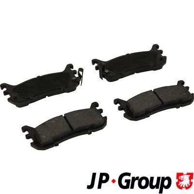 Stabdžių trinkelių rinkinys, diskinis stabdys JP GROUP 3863700510