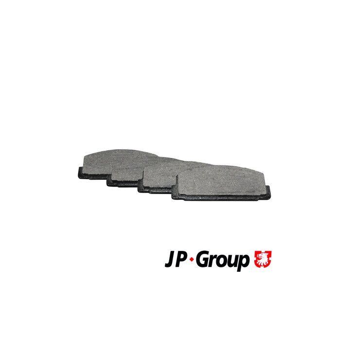Stabdžių trinkelių rinkinys, diskinis stabdys JP GROUP 3863700710