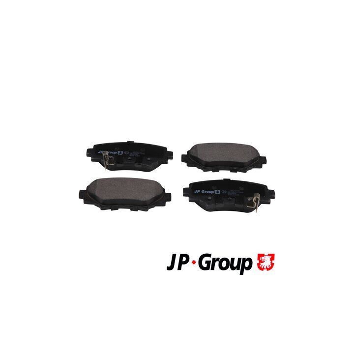 Stabdžių trinkelių rinkinys, diskinis stabdys JP GROUP 3863701110