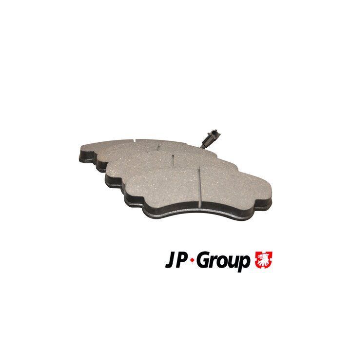 Stabdžių trinkelių rinkinys, diskinis stabdys JP GROUP 4163601010