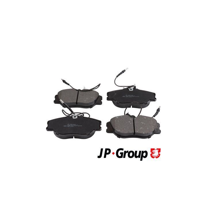 Stabdžių trinkelių rinkinys, diskinis stabdys JP GROUP 4163603310