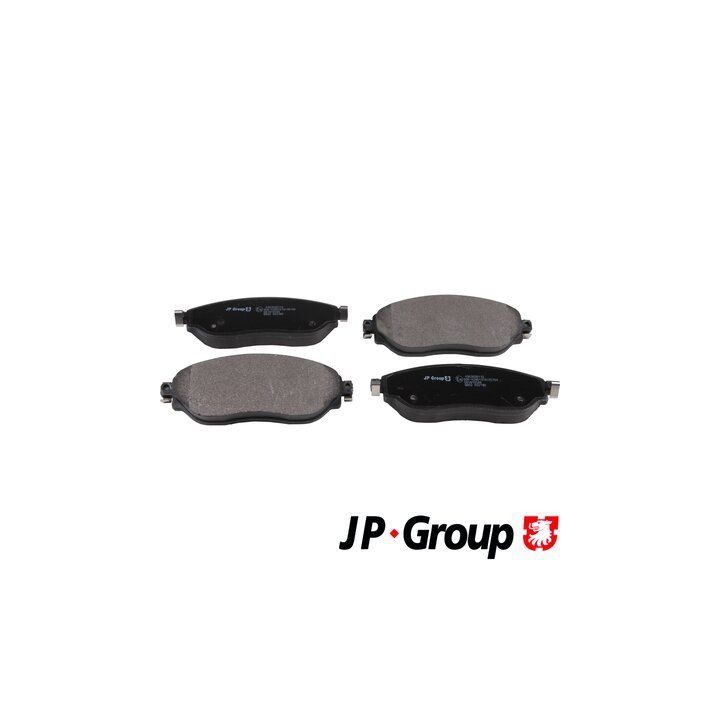 Stabdžių trinkelių rinkinys, diskinis stabdys JP GROUP 4363606110
