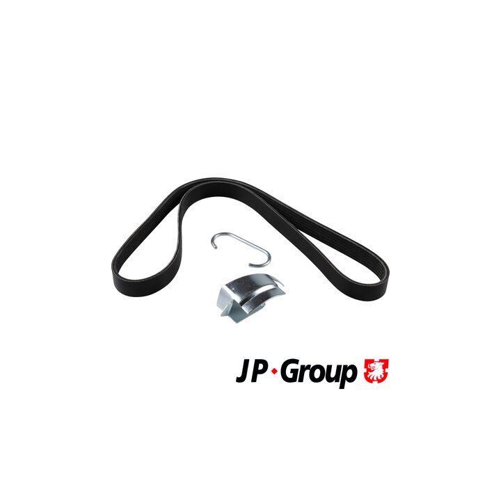 V formos rumbuotas diržas, komplektas JP GROUP 1518101810