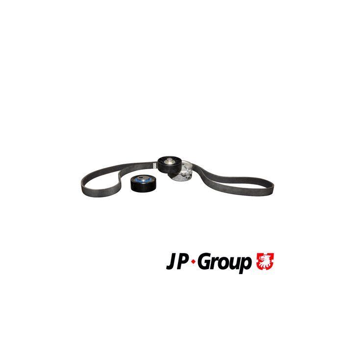 V formos rumbuotas diržas, komplektas JP GROUP 4118100810