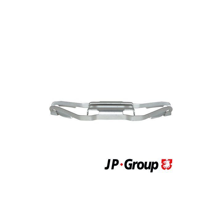 Priedų komplektas, diskinių stabdžių trinkelės JP GROUP 1463650410