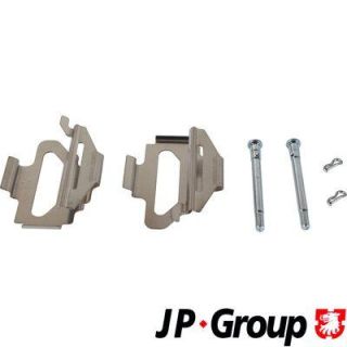 Priedų komplektas, diskinių stabdžių trinkelės JP GROUP 1563750310