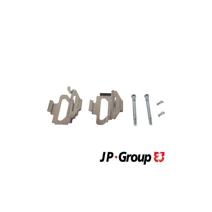Priedų komplektas, diskinių stabdžių trinkelės JP GROUP 1563750310