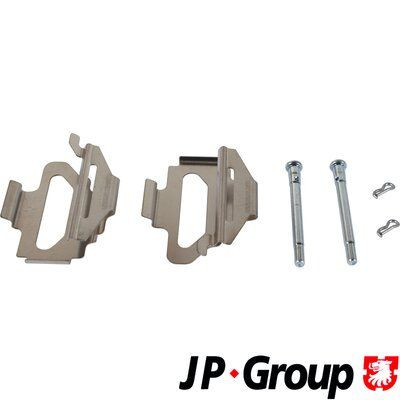 Priedų komplektas, diskinių stabdžių trinkelės JP GROUP 1563750310