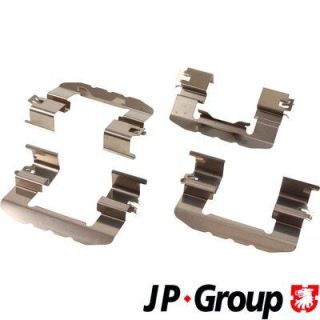 Priedų komplektas, diskinių stabdžių trinkelės JP GROUP 3164002710