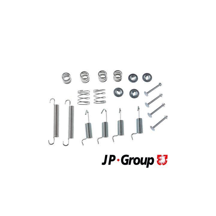 Priedų komplektas, stovėjimo stabdžių trinkelės JP GROUP 3563952510