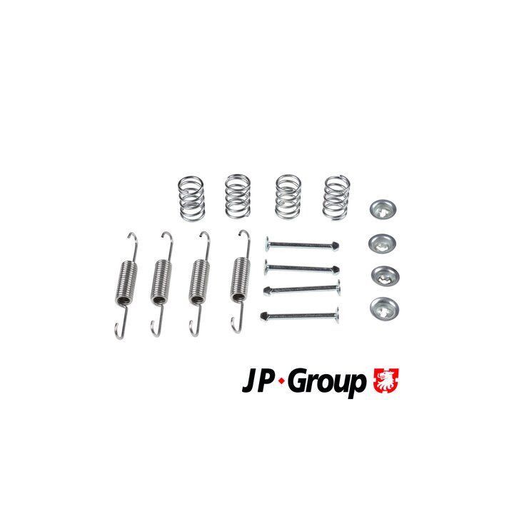 Priedų komplektas, stovėjimo stabdžių trinkelės JP GROUP 3563952610
