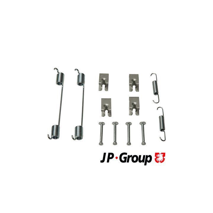 Priedų komplektas, stabdžių trinkelės JP GROUP 1264003410