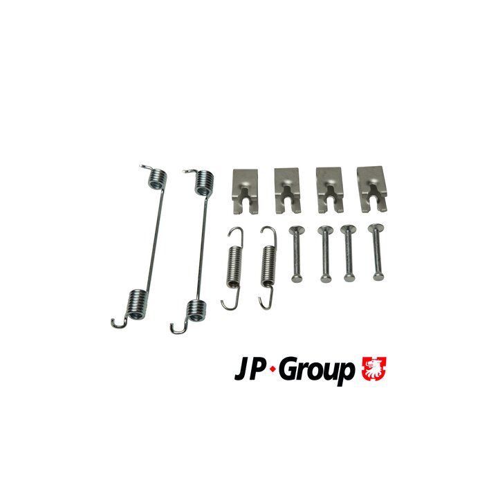 Priedų komplektas, stabdžių trinkelės JP GROUP 1264003510
