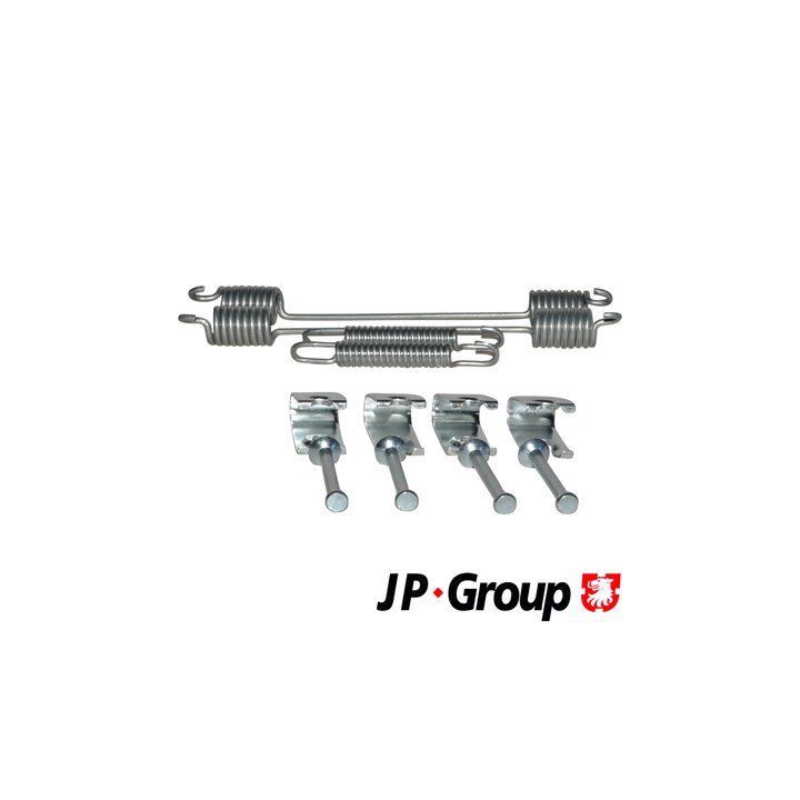 Priedų komplektas, stabdžių trinkelės JP GROUP 1563950610