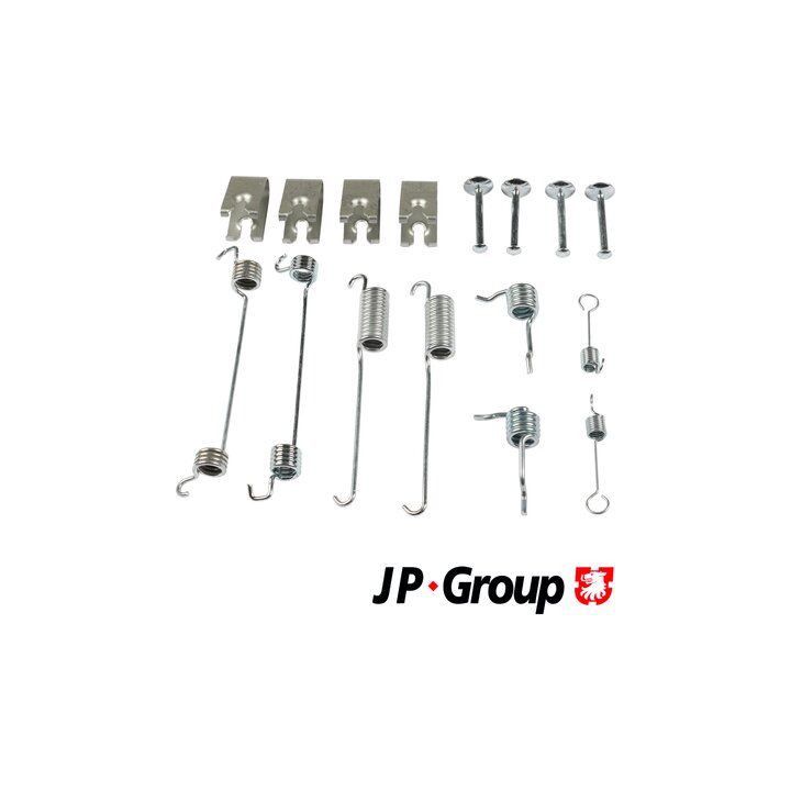 Priedų komplektas, stabdžių trinkelės JP GROUP 1564002710