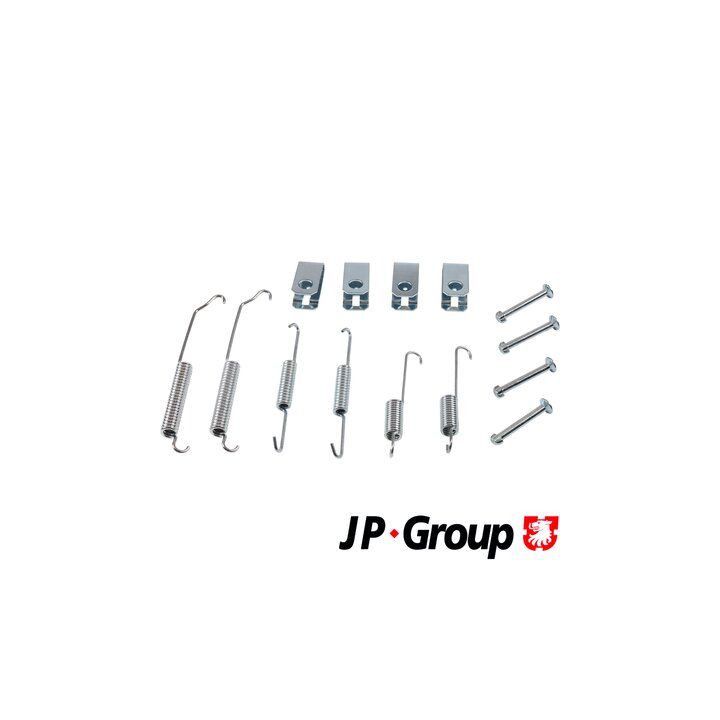 Priedų komplektas, stabdžių trinkelės JP GROUP 3864004210