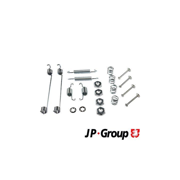 Priedų komplektas, stabdžių trinkelės JP GROUP 4364002100