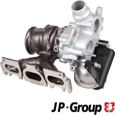 Kompresorius, įkrovimo sistema JP GROUP 1317406600