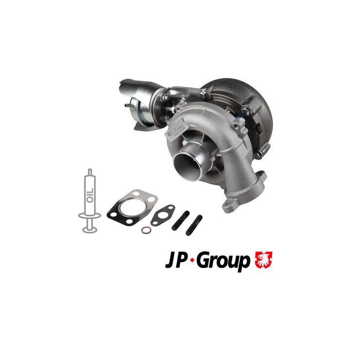 Kompresorius, įkrovimo sistema JP GROUP 1517400300