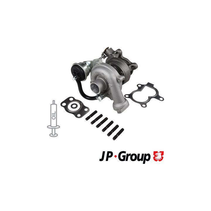 Kompresorius, įkrovimo sistema JP GROUP 1517400500