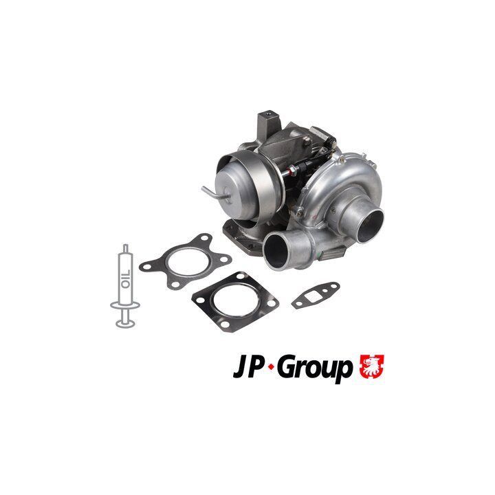 Kompresorius, įkrovimo sistema JP GROUP 1517400800