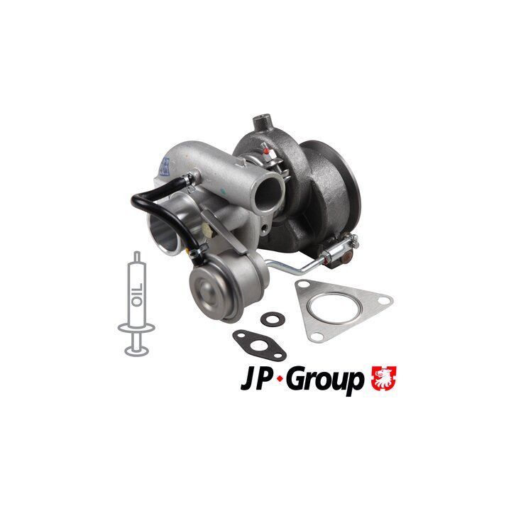 Kompresorius, įkrovimo sistema JP GROUP 3117400100