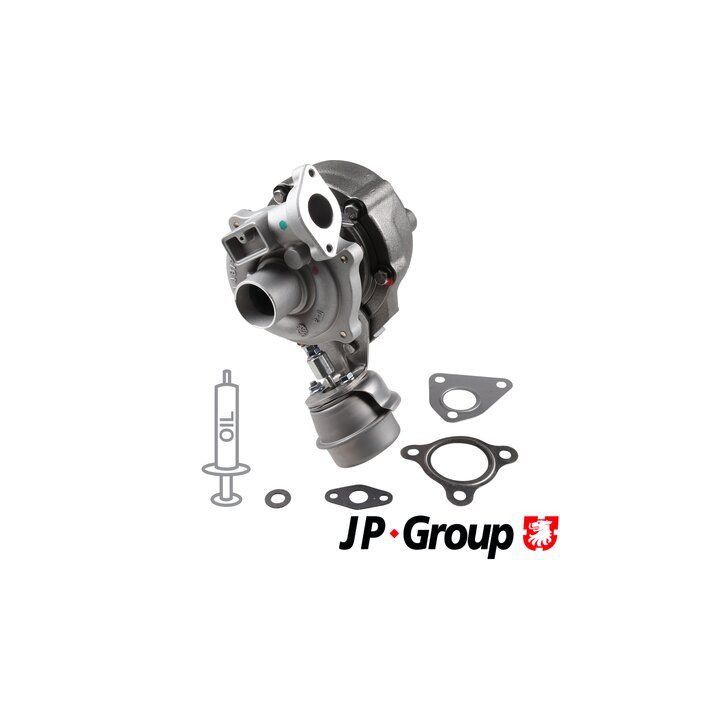 Kompresorius, įkrovimo sistema JP GROUP 3317400200