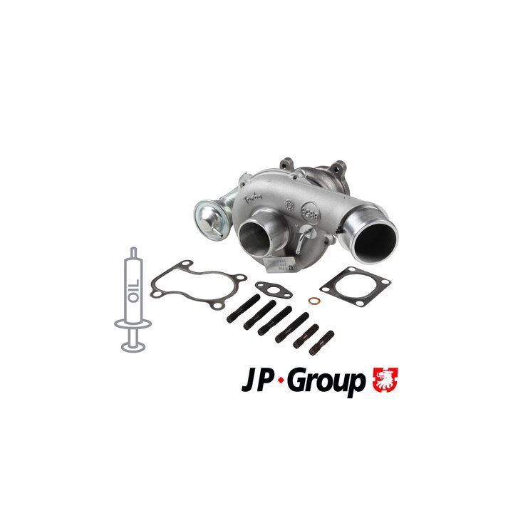 Kompresorius, įkrovimo sistema JP GROUP 3317400300