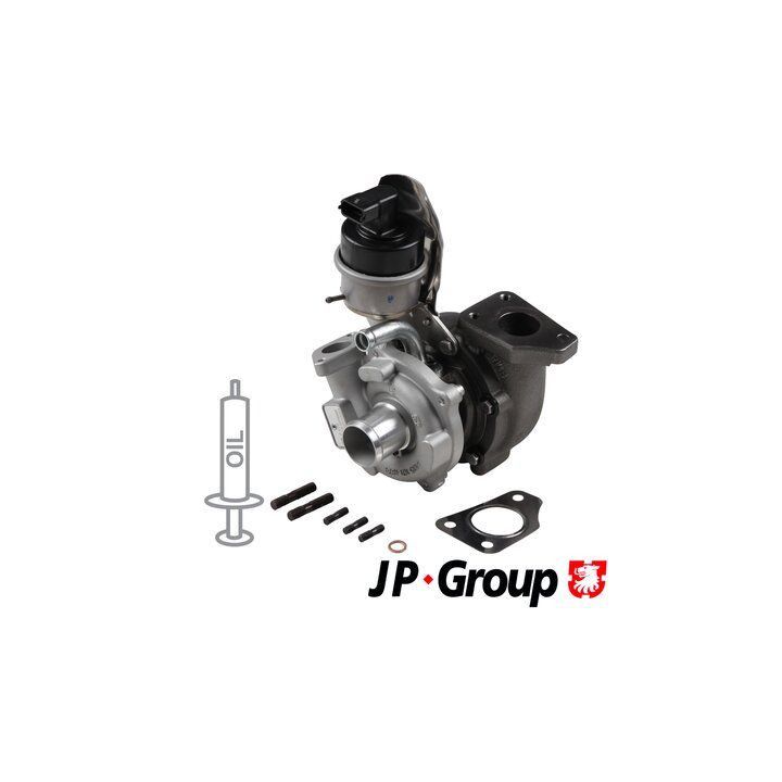 Kompresorius, įkrovimo sistema JP GROUP 3317400400