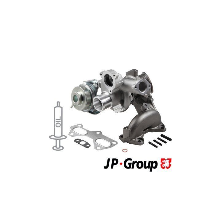 Kompresorius, įkrovimo sistema JP GROUP 3317400500