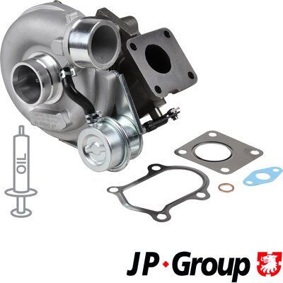 Kompresorius, įkrovimo sistema JP GROUP 3317401200