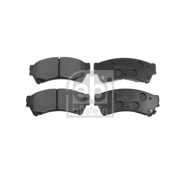 Stabdžių trinkelių rinkinys, diskinis stabdys FEBI BILSTEIN 175208