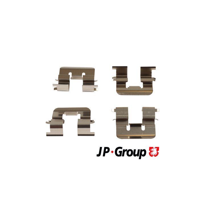 Priedų komplektas, diskinių stabdžių trinkelės JP GROUP 3164003010