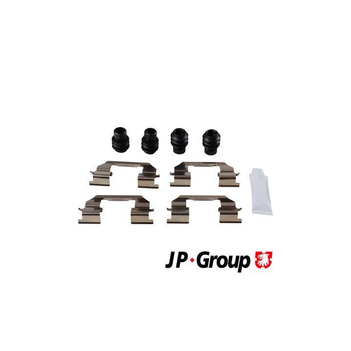 Priedų komplektas, diskinių stabdžių trinkelės JP GROUP 3364002610
