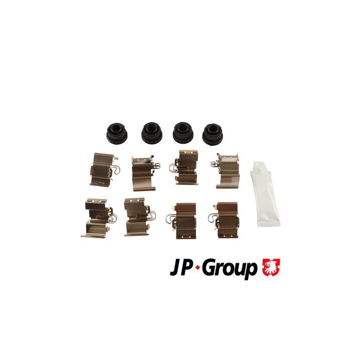 Priedų komplektas, diskinių stabdžių trinkelės JP GROUP 3364002710