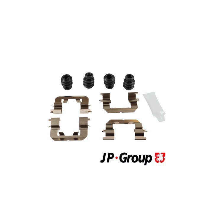 Priedų komplektas, diskinių stabdžių trinkelės JP GROUP 3364002810