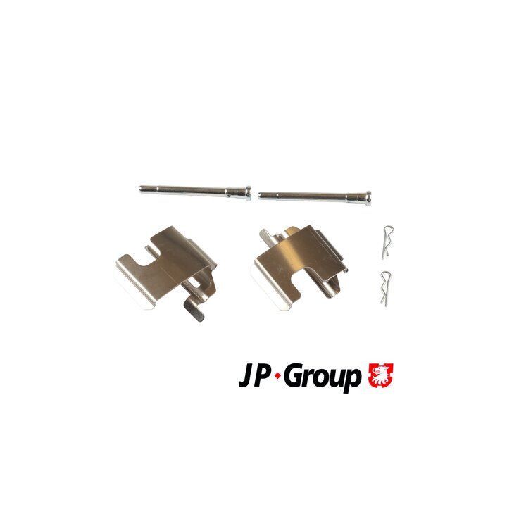 Priedų komplektas, diskinių stabdžių trinkelės JP GROUP 3364003210