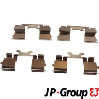 Priedų komplektas, diskinių stabdžių trinkelės JP GROUP 3364003410