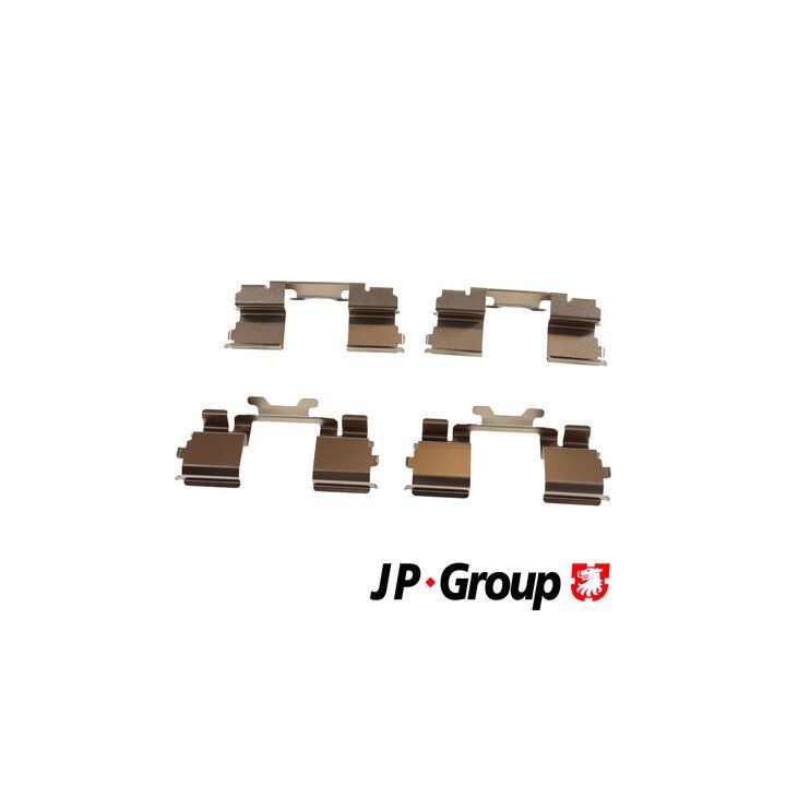 Priedų komplektas, diskinių stabdžių trinkelės JP GROUP 3364003410