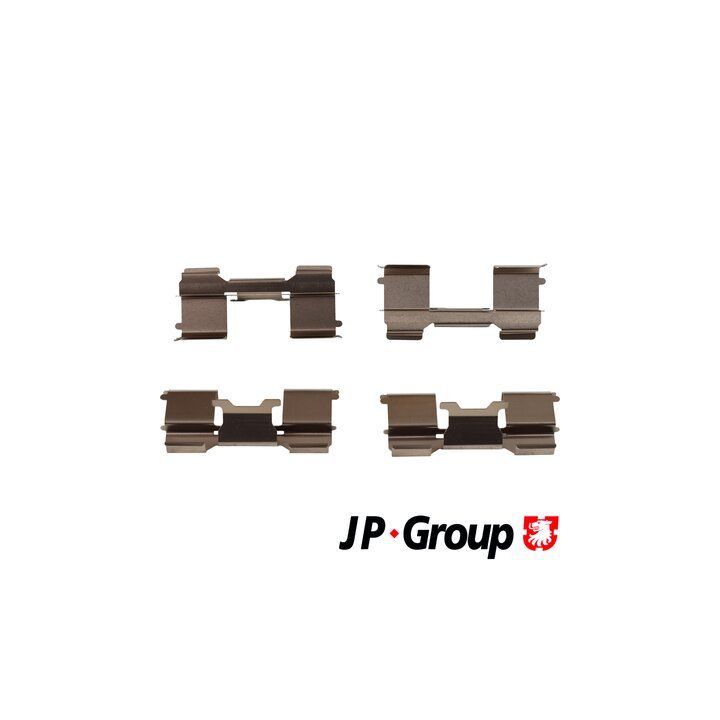 Priedų komplektas, diskinių stabdžių trinkelės JP GROUP 3364003510