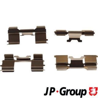Priedų komplektas, diskinių stabdžių trinkelės JP GROUP 3364003610