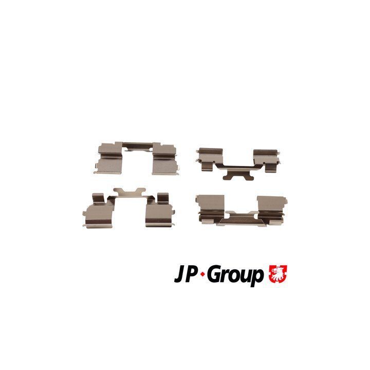 Priedų komplektas, diskinių stabdžių trinkelės JP GROUP 3364003710
