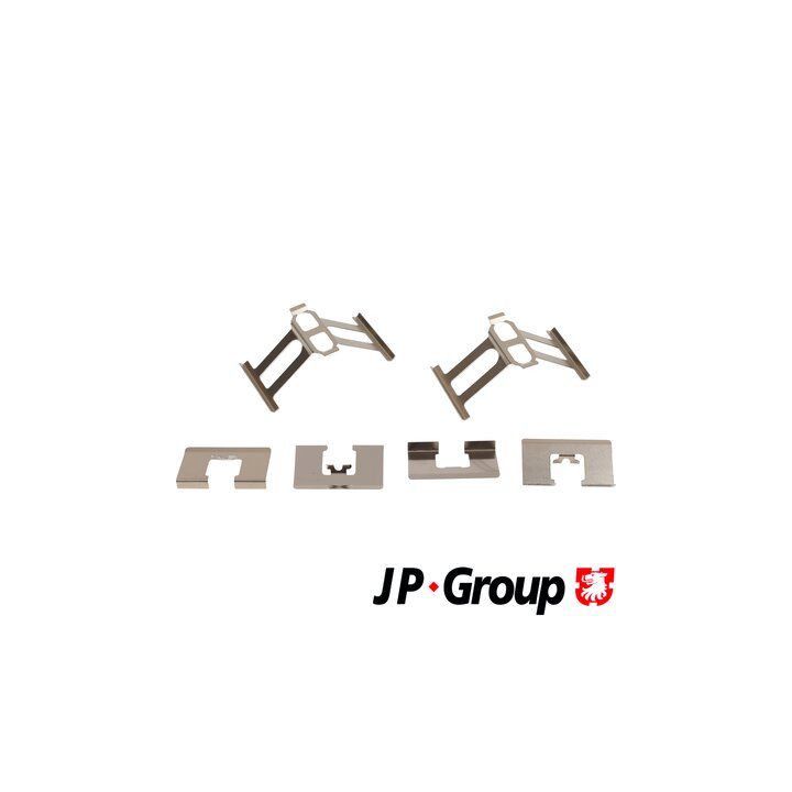 Priedų komplektas, diskinių stabdžių trinkelės JP GROUP 3464002610
