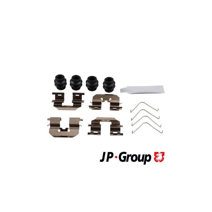 Priedų komplektas, diskinių stabdžių trinkelės JP GROUP 3564002710