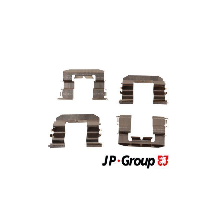 Priedų komplektas, diskinių stabdžių trinkelės JP GROUP 3564003010