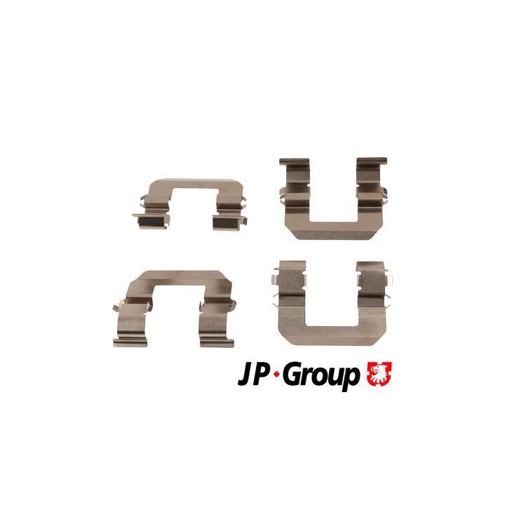 Priedų komplektas, diskinių stabdžių trinkelės JP GROUP 3564003110