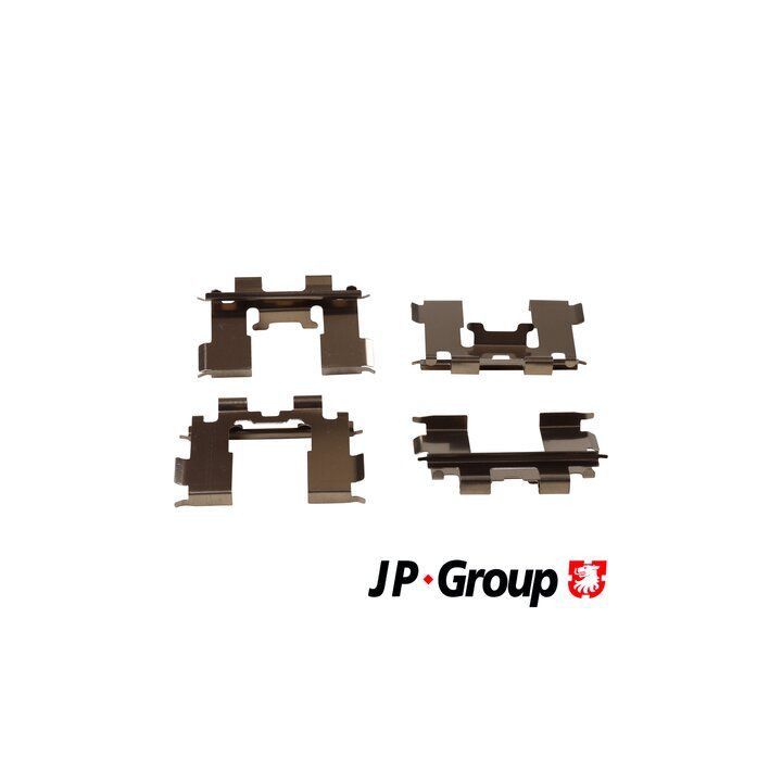 Priedų komplektas, diskinių stabdžių trinkelės JP GROUP 3564003210