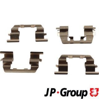 Priedų komplektas, diskinių stabdžių trinkelės JP GROUP 3564003410
